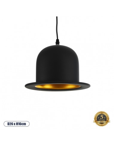 GloboStar® CHARLO 01214 Vintage Κρεμαστό...