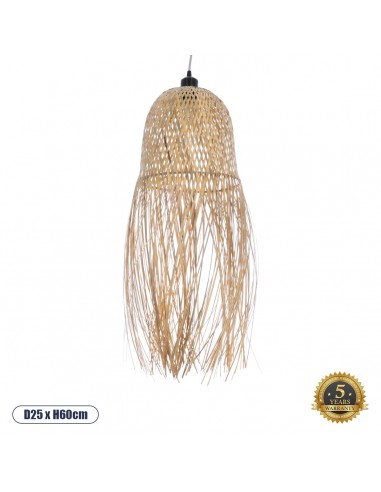 GloboStar® MANILA 01713 Boho Κρεμαστό Φωτιστικό...