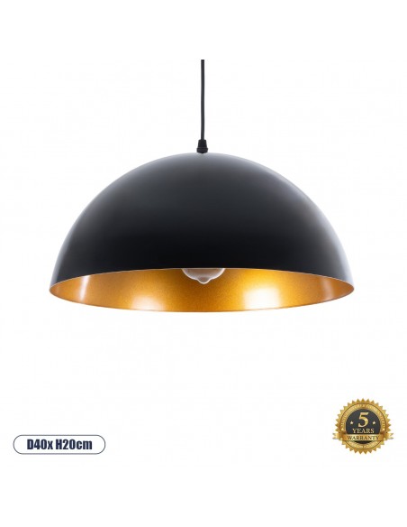 GloboStar® LUNE 01341 Μοντέρνο Κρεμαστό Φωτιστικό Καμπάνα...
