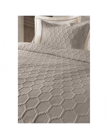Σετ Κουβερλί Υπέρδιπλο 250x240 Hive Taupe