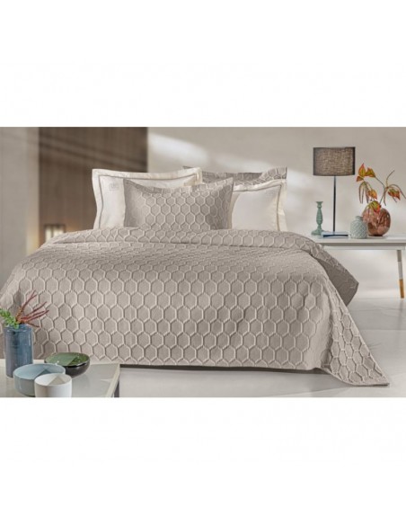 Σετ Κουβερλί Υπέρδιπλο 250x240 Hive Taupe 2