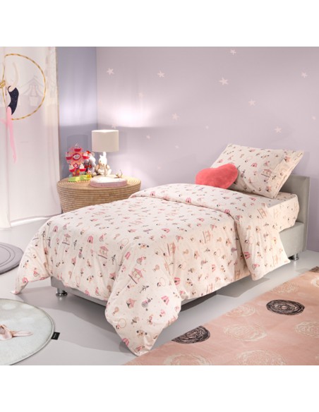 Σετ Σεντόνια Παιδικά 165x250 Enjoy Pinky