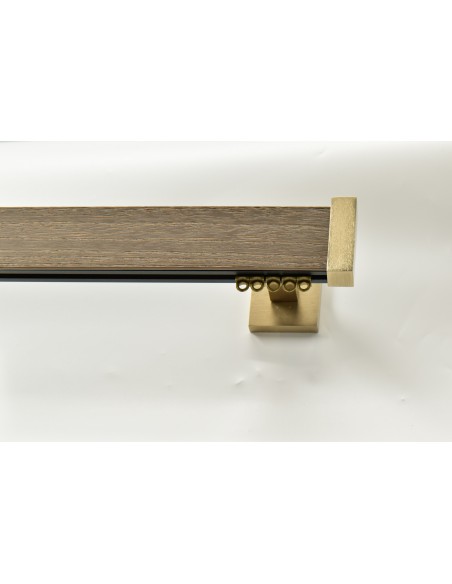 Σιδηρόδρομος Wood Line N12/9-847 με Ορο Ματ Χρυσό