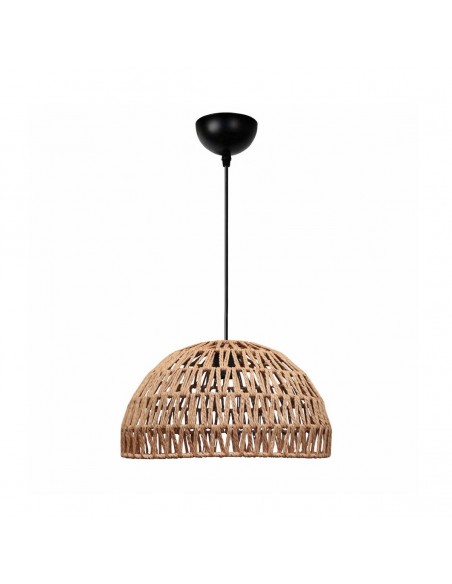 GloboStar® SAND 204-0167 Boho Κρεμαστό Φωτιστικό Καμπάνα...