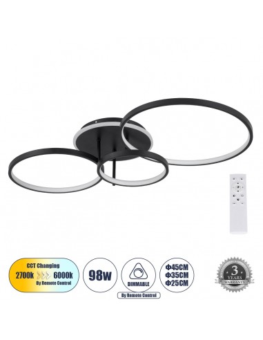 GLOBOSTAR® NEMESIS 61108 Μοντέρνο Φωτιστικό...