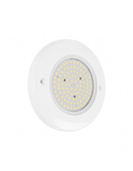 GLOBOSTAR® POOLARTY 61714 Υποβρύχιο Φωτιστικό για Σιντριβάνια/Πισίνες LED 8W 680lm 120° DC 12V Αδιάβροχο IP68 Ψυχρό Λευκό 6000K Dimmable - Bridgelux SMD Chip - 1m VDE Rubber Καλώδιο - Φ13 x Υ2cm - 3 Χρόνια Εγγύηση