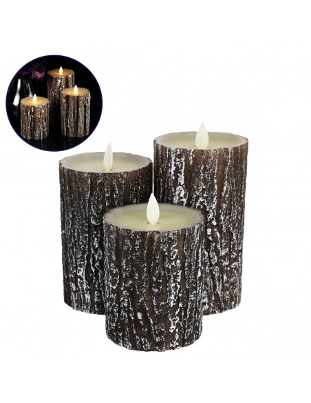 GLOBOSTAR® EVERFLAME 79562 Διακοσμητικό Κερί Παραφίνης με...