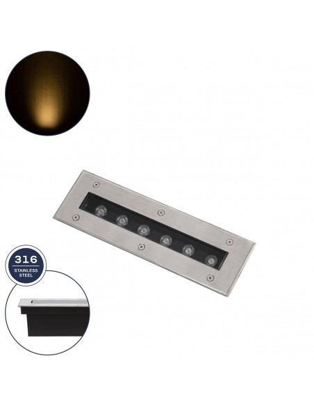 GLOBOSTAR® UNDERGROUND-REMVI 90190 Χωνευτή Μπάρα Φωτισμού...