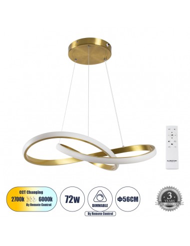 GLOBOSTAR® DEXTER 61051 Μοντέρνο Κρεμαστό...