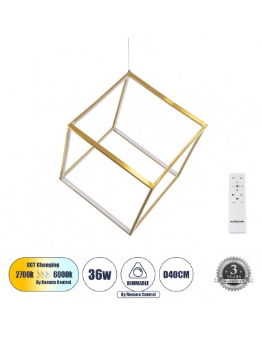 GLOBOSTAR® KIBOO 60930 Μοντέρνο Κρεμαστό...