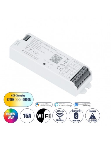 GLOBOSTAR® TUYA-WB5 73008 DC WiFi & Bluetooth...