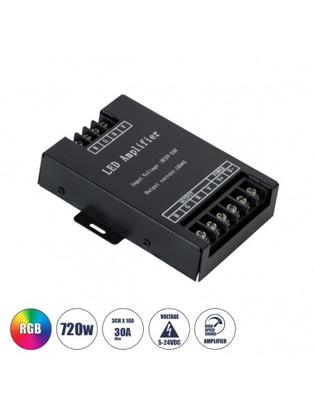 GLOBOSTAR® RGBAMPLIFIER 73393 DC Ενισχυτής Ισχύος &...