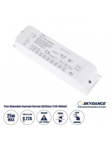 GLOBOSTAR® SKYDANCE-TE-25A 73134 DC Triac &...