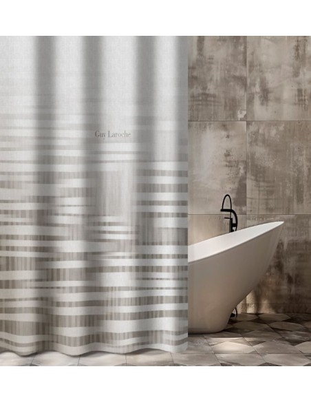 Κουρτίνα μπάνιου 180x185 Cuba Grey