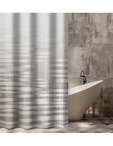 Κουρτίνα μπάνιου 180x185 Cuba Grey