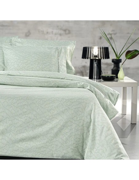 Σετ Σεντόνια Φανελένια Υπέρδιπλα 240x265 Brenta Mint 2