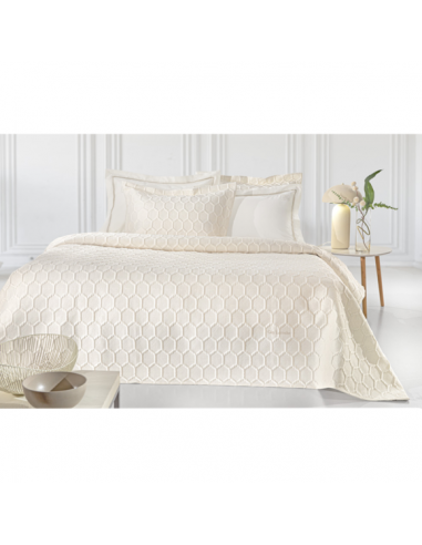 Σετ Κουβερλί Υπέρδιπλο 250x240 Hive Ecru