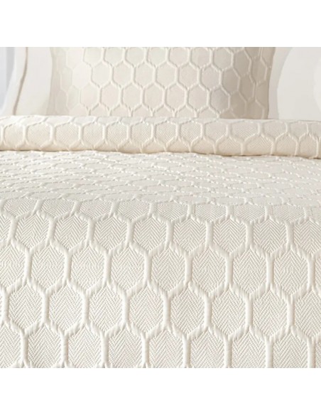 Σετ Κουβερλί Υπέρδιπλο 250x240 Hive Ecru