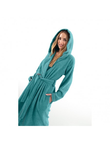 Μπουρνούζι Casual Petrol Medium