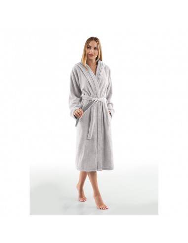 Μπουρνούζι Casual Silver Large