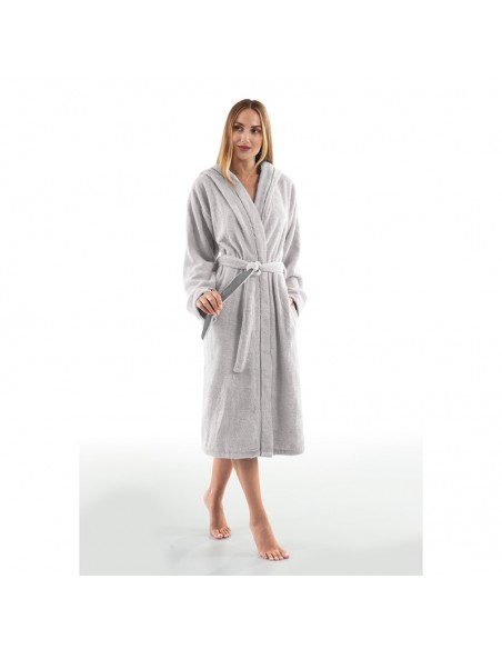 Μπουρνούζι Casual Silver Medium