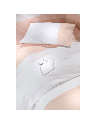 Σετ Σεντόνια Κούνιας 110X170 Lapin Pink