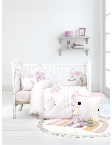 Σετ Σεντόνια Κούνιας 120x170 - Luni Uni