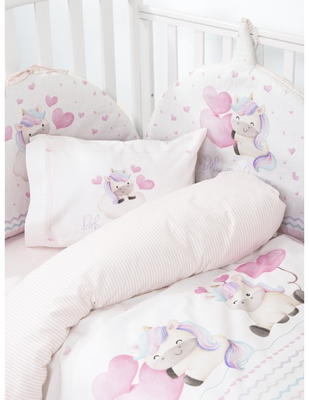 Σετ Σεντόνια Κούνιας 120x170 - Luni Uni