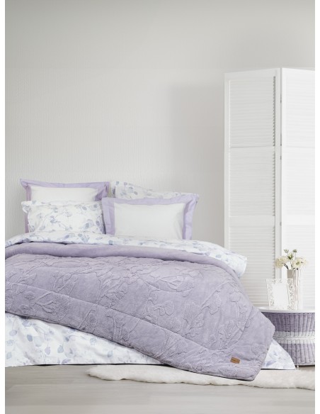 Κουβέρτα/Πάπλωμα Υπέρδιπλο 220x240 - Elara Lilac