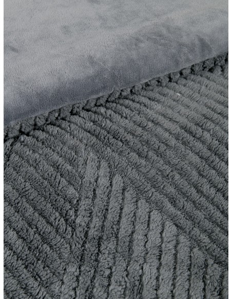 Κουβέρτα/Πάπλωμα Υπέρδιπλο 220x240 - Velva Dark Gray