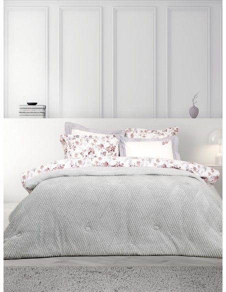 Κουβέρτα/Πάπλωμα Υπέρδιπλο 220x240 - Velva Light Gray