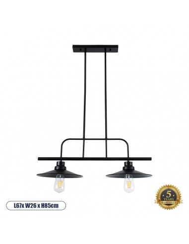 GLOBOSTAR® REGAL 01007 Vintage Φωτιστικό Οροφής...