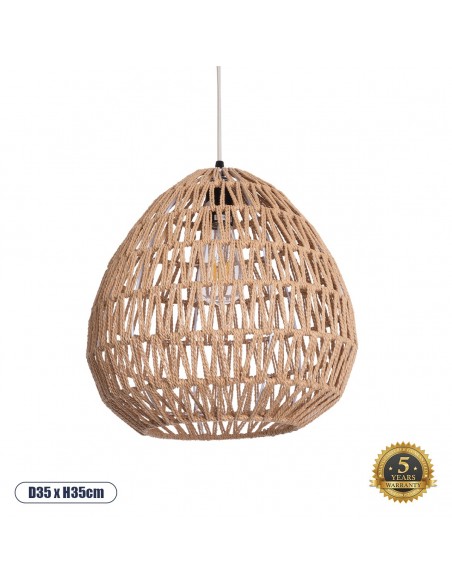 GLOBOSTAR® JJENSON 00911 Boho Κρεμαστό Φωτιστικό Οροφής...