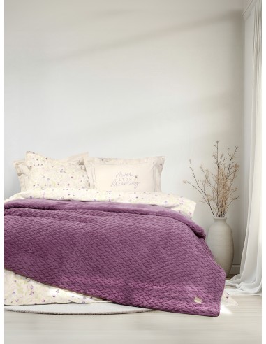 Κουβέρτα/Πάπλωμα Υπέρδιπλο 220x240 - Muffle Mauve
