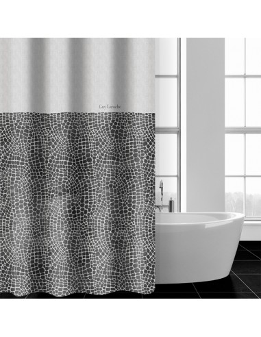 Κουρτίνα μπάνιου 180x185 Safari Anthracite