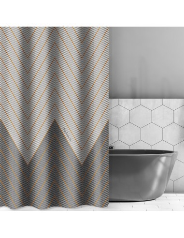 Κουρτίνα μπάνιου 180x185 Canyon Anthracite