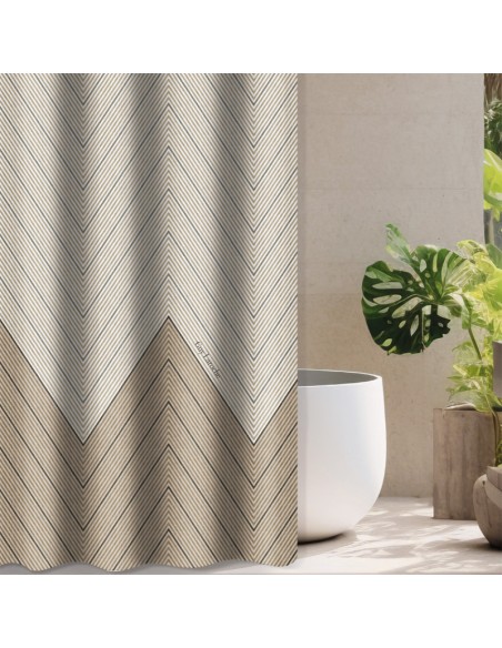 Κουρτίνα μπάνιου 180x185 Canyon Natural