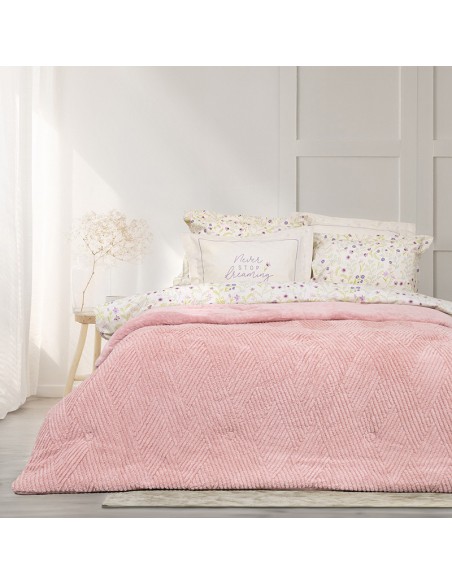 Κουβερτοπαπλωμα Ημιδιπλο Velva Rose 180x240