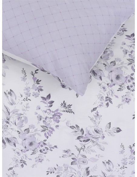 Σετ Σεντόνια Υπέρδιπλα με Λάστιχο Για Στρώμα 160x200+32 - Garden View