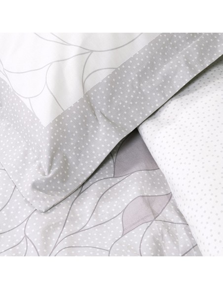 Σετ Σεντόνια Υπέρδιπλα Με Λάστιχο Για Στρώμα 160x200+32 Hoop