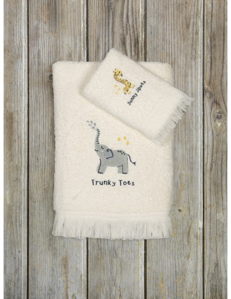 Σετ Πετσέτες (30x50 + 70x120) - Safari Pals