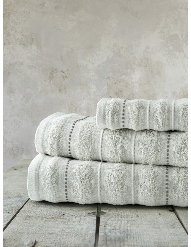 Σετ Πετσέτες 3τμχ - Aura Light Gray