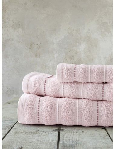 Σετ Πετσέτες 3τμχ - Aura Pink