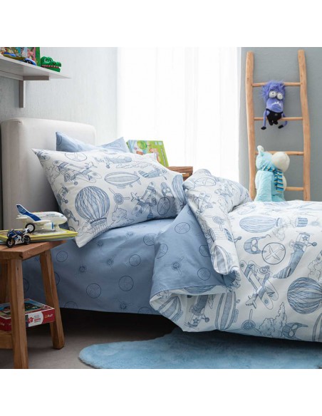 Σετ Σεντόνια Παιδικά 170x260 Retro