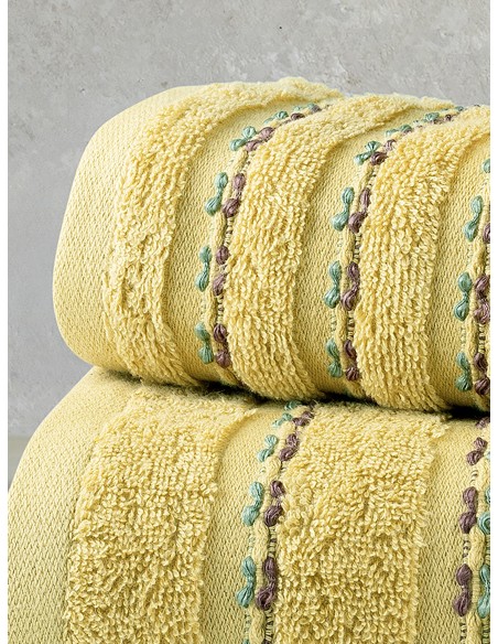 Σετ Πετσέτες (30x50 + 50x90 + 70x140) - Retour Mustard