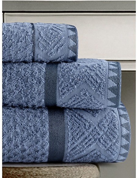 Σετ Πετσέτες 3τμχ (30x50 + 50x90 + 70x140) - Reiven