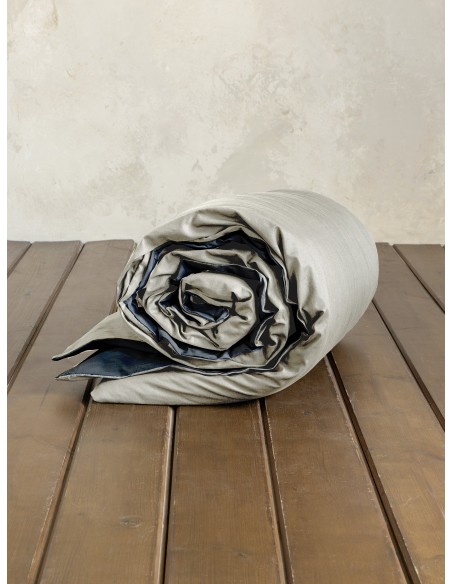 Παπλωματοθήκη Γίγας 240x260 Colors - Oat Beige / Midnight... 2