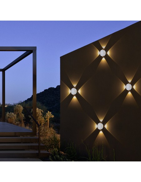 kelvo® ARKOS KLV-101-0109 Μοντέρνο Φωτιστικό Τοίχου - Απλίκα LED 8W 840lm 15° AC 220-240V Αδιάβροχο IP65 Θερμό Λευκό 2700K - Lumileds COB Chip & TÜV SÜD Driver - Λευκό Ματ - Μ13 x Π5.5 x Υ13cm - 5 Χρόνια Εγγύηση