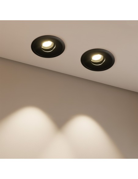 kelvo® ASYMMETRICAL KLV-101-0133 Χωνευτό Downlight Σποτ LED 7W 875lm 15°x30° AC 220-240V IP20 Φυσικό Λευκό 4500K - Bridgelux COB Chip & TÜV SÜD Driver - Μαύρο Ματ - Μ8.3 x Π8.3 x Υ8.16cm / Q7.25cm - 5 Χρόνια Εγγύηση