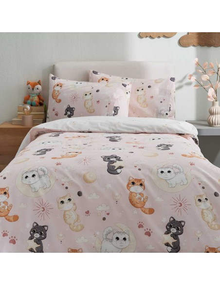 Σετ Σεντόνια Παιδικά 170x260 Kitty 2